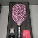 Pickleball Paddle, T700 Carbon Fiber Surface for Maximum Spin & Control, 16MM Polypropylene Honeycomb Core, 1 Paddle Cover