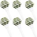 Etetevntt 6 PCS Bouquet Holders Foam Floral Handle Handle Bouquet Holder for DIY Wedding Foam Bouquet Handle Flower Arrangement Wedding Bouquet Supplies