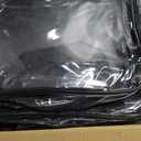 9 Pcs Toy Storage Bags, Clear PVC Toy Organizer Bag Include 6Pcs Large Handheld and 3Pcs Medium Zipper Bags with Labels for Organizing Board Game, Building Blocks (Black)