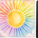 Colorful Sun Sunshine Mahjong Mat for Table 31.5in