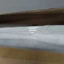 Door Threshold Ramp 6" Rise Door Ramp Aluminum Entry Ramp or Doorways Rated 800 lbs Load Capacity forWheelchair Scooters Power Chairs Walkers Metallic