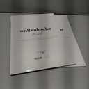 2 x Wall Calendar 2026, 12 Months, 17" x 12" Large Wall Calendar with Hanger, Thick Paper and Spiral Binding. Minimalist Design, Business Style.