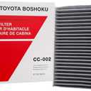 Toyota Boshoku (TB) Cabin Air Filter, Engineered as Direct Replacement of 87139-58010 Fits 2018-2024 Toyota Camry 2.5L GAS; 2018-2026 Camry 2.5L HYBRID; 2016-2022 Lexus RX350 3.5L GAS