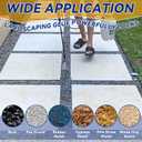 Mulch and Rock Glue 64 OZ, Concentrated Rock Glue for Landscaping, Secure Covering Gravel and Most Mulchs, Transparent After Drying, Weather Resistant, Last up to 2 Years (64 OZ)