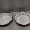 Cedilis Set of 2 Ceramic Pie Pan for Baking, 9 Inches Deep Dish Pie Plate, 47 Ounce Round Baking Dish for Apple & Pumpkin Pie, Red and Green