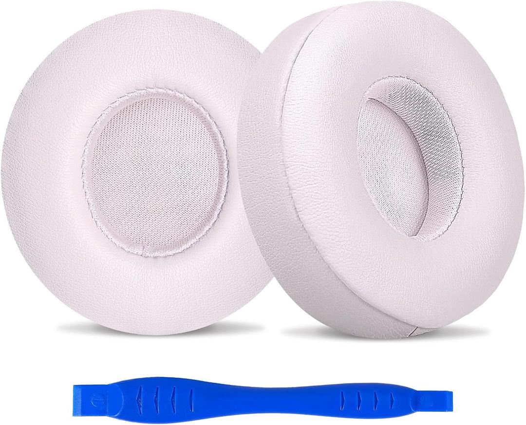 Replacement Ear Pad for Beats Solo 4, Easy Installation, Soft Protein Leather and Noise Isolation (Cloud Pink)