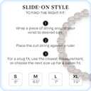 Lokai NFL Football Collection Beaded Bracelets for Men & Women - Silicone Jewelry Beaded Friendship Bracelet for Women & Men - Sports Team Gear, Apparel & Accessories (6 Inch - Small, Cincinnati Bengals Logo)