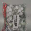 Plug in LED String Lights, 16ft/5m 50 LED Bulb Warm White Globe Fairy Lights for Holiday/Christmas/Wedding/Party Indoor Outdoor Decoration