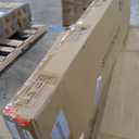 Einhomn Upholstered Twin Size Bed Frame with Linen Fabric Headboard, Strong Wooden Slats Support, Noise Free, No Box Spring Needed, Dark Grey