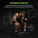 Adjustable Weight Bench for Home Gym, Foldable Workout Bench for Full Body Fitness Dumbbell Exercise, 600LBS Incline Decline Flat Bench with Resistance Bands for Strength Training