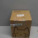 Automatic Cat Feeder for 2 Cats,6 Meals/Day,12 Portions/Meal,Dual Power Double Bowls,Dry Pet Food Autofeeder,10S Voice Record,Flexible Programmable Schedule Timer(White,Stainless Dual Bowls)