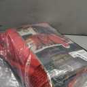 ZOBER 600D Oxford Fabric Large Rolling Christmas Tree Storage Bag - Fits 9 Ft Artificial Trees - Waterproof Christmas Tree Bag For Storage Box For Xmas, Durable Handles and Wheels - Card Slot - Red