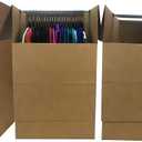 UBOXES Larger Wardrobe 24 x 24 x 40-Inches Moving Boxes, Bundle of 3 (BOXBUNDWAR03)