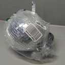 NuLink 8inch Disco Ball Decor Mirror Balls Hanging Disco for Party Decorations Wedding Home (Silver)