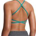 Aoxjox Women's Workout Sports Bras Fitness Ivy Low Impact Bra Yoga Crop Tank