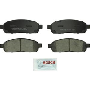 BOSCH BC1011 QuietCast Premium Ceramic Disc Brake Pad Set - Compatible with Select Ford F-150; Lincoln Mark LT; FRONT