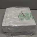 Jinei Set of 4 10 Inch Valentine's Day Ceramic Flat Plates Red White Heart Dining Serving Plates Round Dessert Salad Dish Set Gift for Valentine's Day Wedding Anniversary Party Decoration