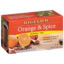 Bigelow Tea Orange & Spice Herbal Teabags, Caffeine Free, 20 Count, Pack of 6, Best By: OCT 2028