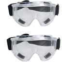 Premium Safety Goggles Glasses Eye Protection Sealed Design Flexible Frame 6pk