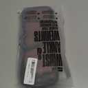 SPORTBIT Wrist and Ankle Weights for Women - Set of 2 (1lb Each) Wearable Ankle & Wrist Weights - Leg & Arm Bands, Silicone Weighted Bracelets for Workout, Walking, Running, Yoga, Pilates (Bright Pink)