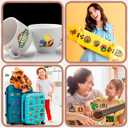 2 x Zhehao Football Gifts, 1 Pack Football Water Bottle with Long Straw and 100pcs Stickers Accessories Stuff for Boys Men Player Lovers(1l, Bpa, Squeeze)