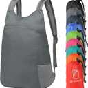 20L Ultra Hiking-Daypack Lightweight Foldable Travel Packable Backpack for Camping Cycling Outdoor, Grey