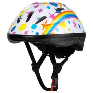 Kids Helmet Adjustable for Kids Ages 3-8 Years Old Boys Girls, Toddler Bike Helmet for Cycling Roller Skating Skateboard-(White Star)