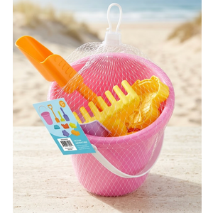 Sand Toy Bucket Pink