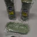 Flendy Gravity Electric Salt and Pepper Grinder Set Rechargeable, Automatic Salt and Pepper Grinder Set with USB C Charging Base, Gravity Salt and Pepper Shakers Set Electric