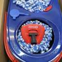 O-Cedar RinseClean Spin Mop & Bucket System + 2 Extra Mop Heads | Clean with Water | Removes 99% of Bacteria