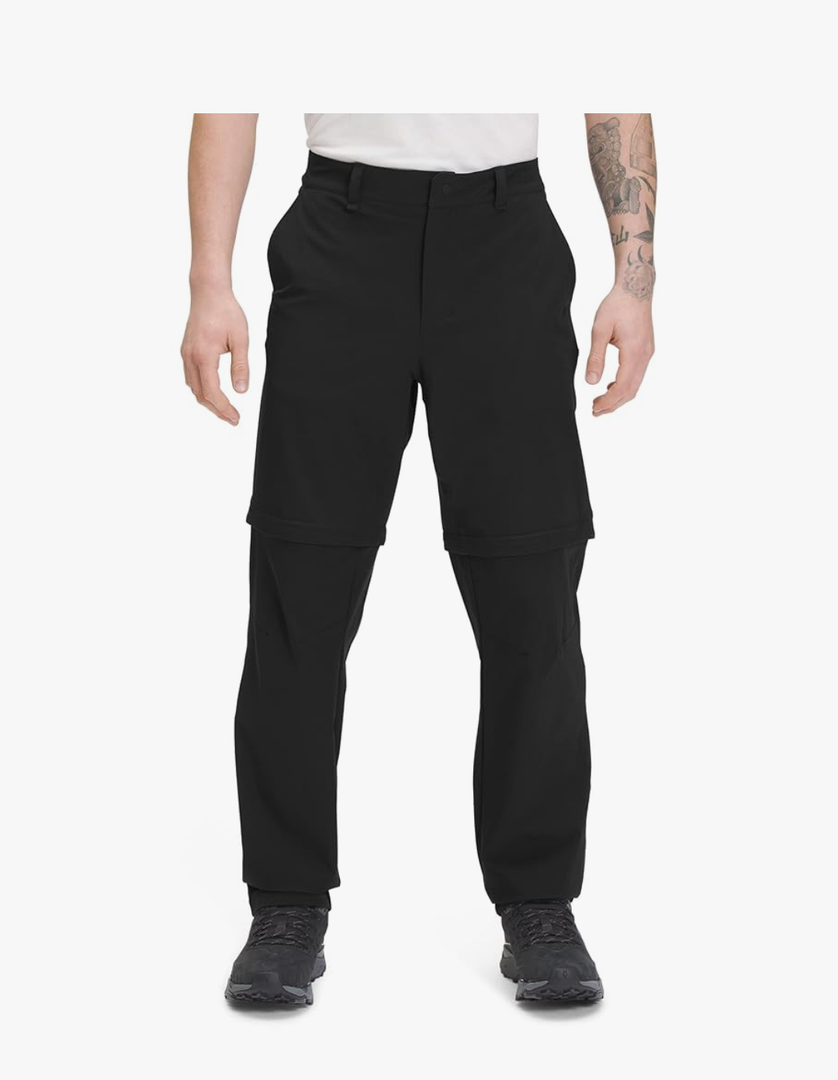 THE NORTH FACE Paramount Convertible Mens Hiking Pants TNF Black, 3XL
