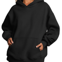 Trendy Queen Womens Oversized Hoodies Fleece Sweatshirts Sweaters Spring Outfits 2025 Pullover Fall Winter Clothes 3XL