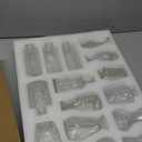 Glass Bud Vases Set of 36PCS, Small Flower Vases for Wedding Centerpiece Table Decoration, Vintage Vase in Bulk for Flower Arrangements, Mini Vase for Birthday Party, Festival Home Decor,Clear