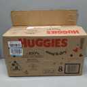 Huggies Size 8 Diapers, Snug & Dry Baby Diapers, Size 8 (46+ lbs), 96 Count (2 Packs of 48)