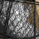 Chicken Wire Plant Covers,2012.6in Large Size Rust-Proof Plant Cages for Outdoor Plants, Flip-top Design for Easy Assembly,Rugged,Plants Protectors from Animals, 6-Pcs