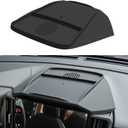 Dashboard Panel Organizer fits for 2025 2026 Forester Outback Croosterk Accessories Center Console Organizer Anti-Slip Anti-Dust Waterproof Mats Silicone Black
