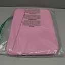 15.6 inch Laptop Case, Slim Computer Carrying Bag Protective Cover Briefcase with Front Pocket, Durable Laptop Sleeve for 15-16 Inch HP, Dell, Lenovo, Asus- Red Pink