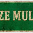KIOZIY Legalize Mulligans 4" x 16" Funny Tin Sign, Golf Accessory Clubhouse Decor Man Cave Sports Bar Wall Art