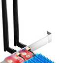 WiFi 7 PCIE Card for Desktop PC,Ultra-Fast 9.3Gbps, Intel BE200, Tri-Band 320MHz,Latest Bluetooth 5.4,Ideal for Gaming Streaming,Windows 10/11 64bit