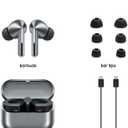 Samsung Galaxy Buds 3 Pro AI True Wireless Bluetooth Earbuds, Noise Cancelling, Sound Optimization, Redesigned Comfort Fit, White [US Version, Amazon Exclusive, 2Yr Warranty]