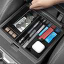 Center Console Organizer for Toyota Tacoma 2024 2025 Accessories Armrest Hidden Storage Box Secondary Insert Tray