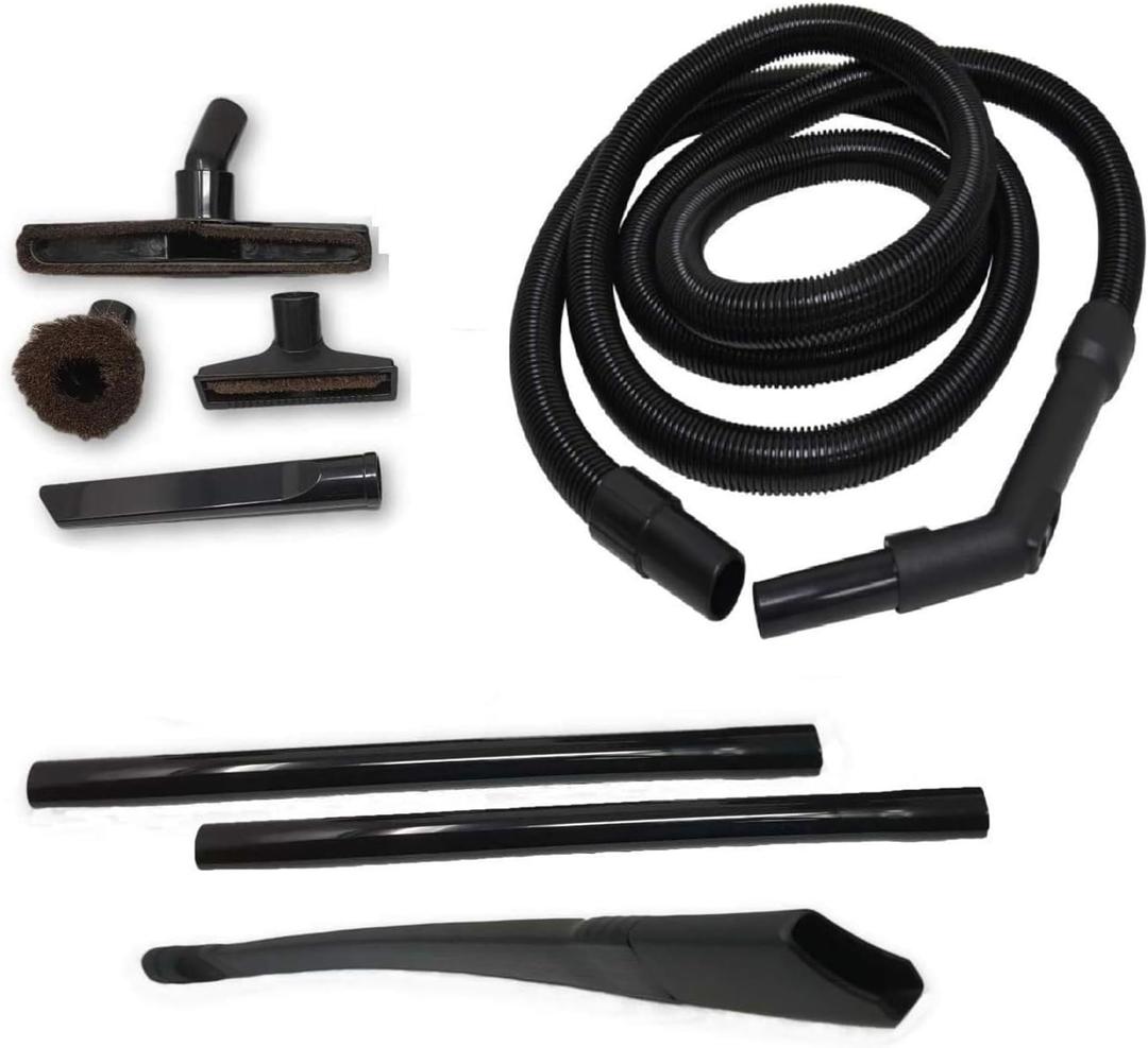 Universal Vacuum Attachment Kit - Compatible with Shark Lift-Away Upright Vacuum Models, Riccar, Simplicity, Panasonic, Sharp - Includes 12ft Extension Hose, 2 Wands, Floor Brush, Crevice Tools & More Universal Vacuum Attachment Kit - Compatible with Shark Lift-Away Upright Vacuum Models, Riccar, Simplicity, Panasonic, Sharp - Includes 12ft Extension Hose, 2 Wands, Floor Brush, Crevice Tools & More