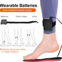 Heated Insoles Rechargeable, Foot Warmer with 5000 mAh Battery,4 Heat Settings Mobile app to Control Temperature, for Men and Women, Small Size