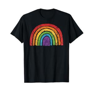 LGBTQ Rainbow Flag Gay Pride LGBT Awareness Ally Vintage T-Shirt Size 2Xl