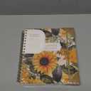 CAGIE 2026 Planner Weekly and Monthly  January - December 2026 Calendar, Hardcover Spiral Bound, 13 Monthly Dividers Tabs, Stickers, 8.3 x 9.3 Inch, Women Sunflower Planner Agenda For Work, Family Affiar, Personal