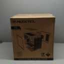 MUSETEX ATX PC Case,6 PWM ARGB Fans Pre-Installed,360MM RAD Support,Type-C Gaming PC Case,270° Full View Tempered Glass Mid Tower,Black ATX Computer Case,Y6