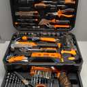 255-Piece Tool Set - Tool Kit with 12V Cordless Drill Driver, Toolbox Storage Case with Drawer, General Household Drill Set for DIY Projects, Home Repairs, Handyman