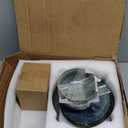 vancasso Starry Dinnerware Set for 4, Handmade Reactive Glaze Stoneware 12 Pieces Plates and Bowls Sets, Dishwasher and Microwave Safe Dish Set, Green