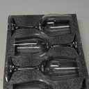 Red Wine Glasses Set of 4, 11oz, Premium Crystal Wine Glasses Hand Blown, Unique Birthday Gift or Wedding Anniversary