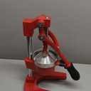 CO-Z Manual Citrus Juicer, Professional Orange and Lemon Juice Maker, Easy to Clean, Red
